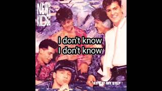 New Kids On The Block - Where Do I Go From Here? (lyric video)