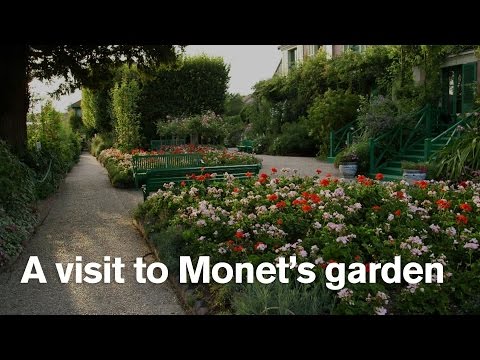 A visit to Claude Monet's garden at Giverny