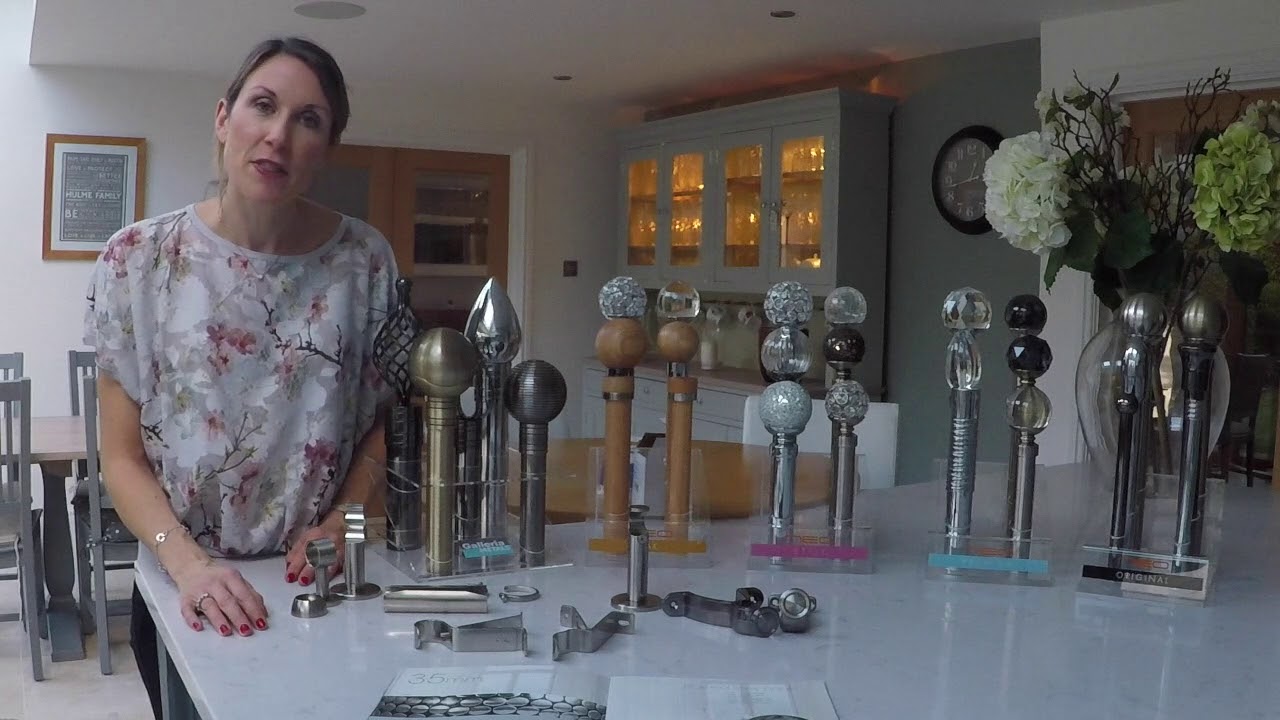 35mm Metal Curtain Poles