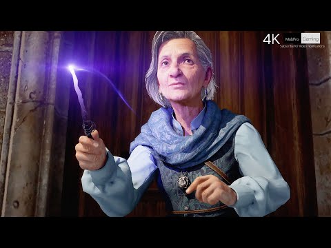 HOGWARTS LEGACY  ___  4K ULTRA Realistic High Graphics HDR Gameplay Clip - No Commentary