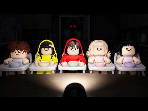 Yuta, Mio Dan Baby Celine Menjaga Bayi Anomali || ROBLOX