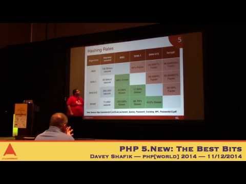 Davey Shafik — PHP 5.NEW: The Best Bits — php[world] 2014