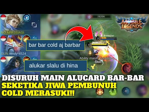 DISURUH MAIN ALUCARD BAR-BAR SEPERTI COLD? NOT BAD!! - MOBILE LEGENDS