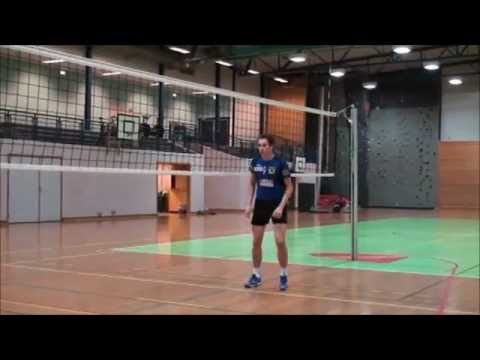TVN Setter Basic footwork patterns 6 jump set off net  Jonas Kvalen etablere grunnleggende teknikk