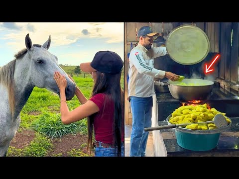 We sold the farm and still went to make pamonha (a Brazilian corn-based dish).