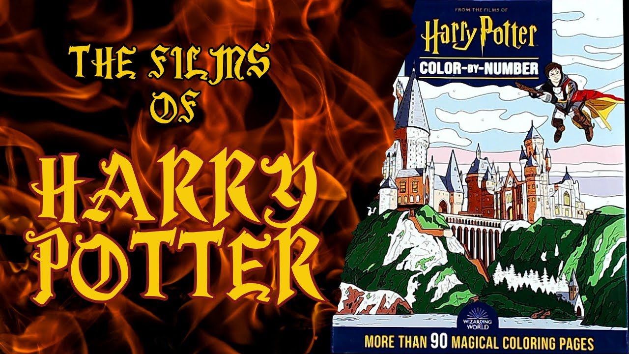 Complete Flip Through -Harry Potter Color by Number by Thunder Bay Press|Late Night Coloring Mama