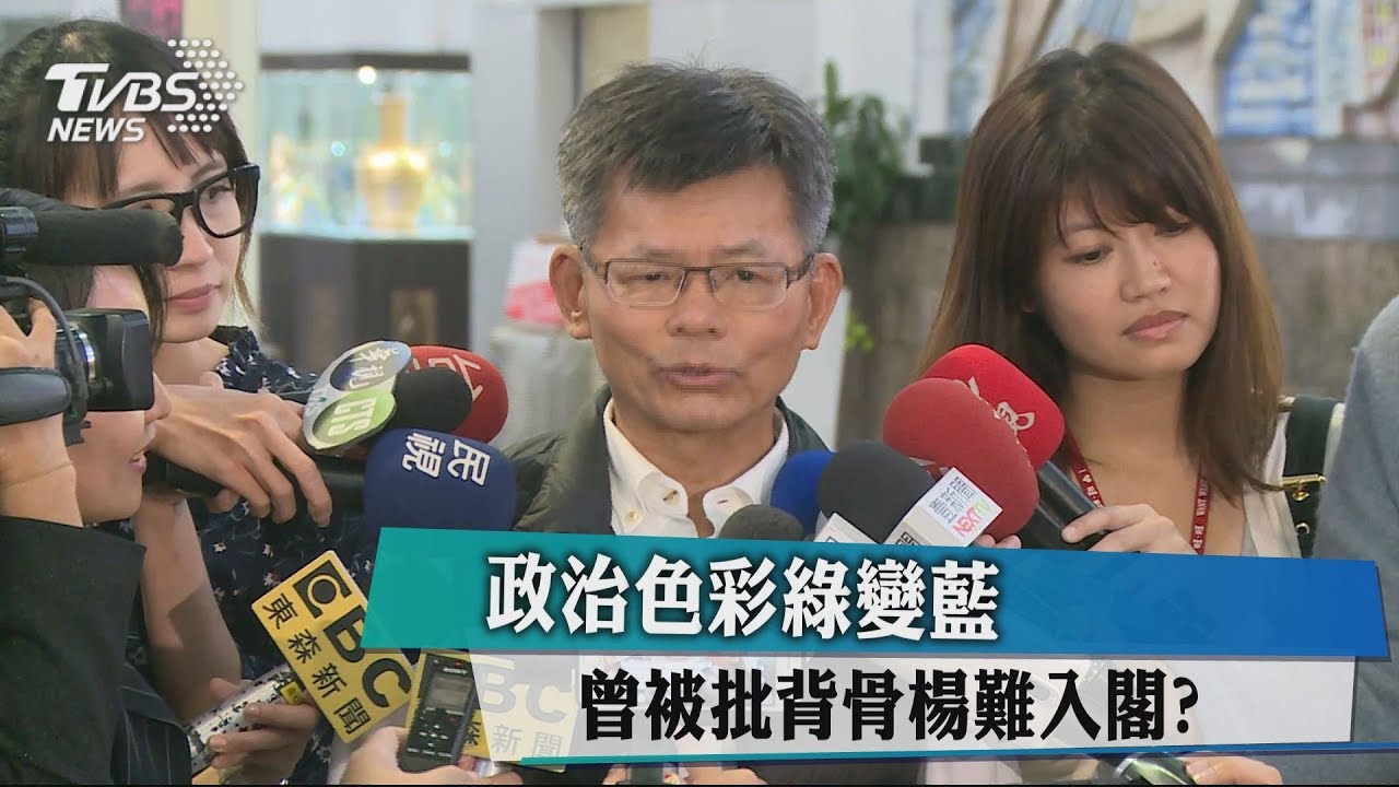 政治色彩綠變藍　曾被批背骨楊難入閣？