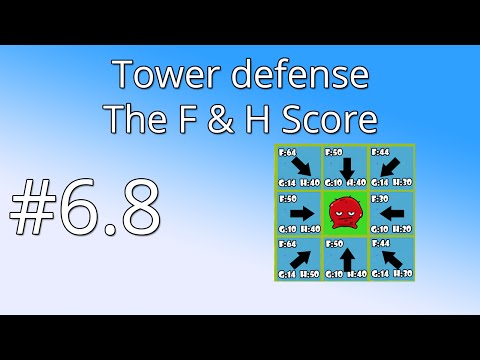 6.8 Unity Tower defense tutorial - H & F scores