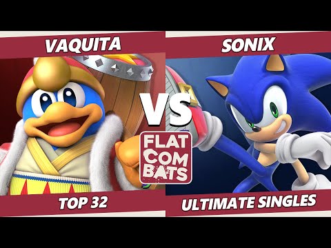 Flat Combats 2 Top 32 - ST | Vaquita (Dedede, Banjo) Vs. BAN | Sonix (Sonic) SSBU Smash Ultimate