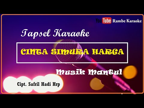 Cinta Simura Arga | Karaoke Tapsel Madina