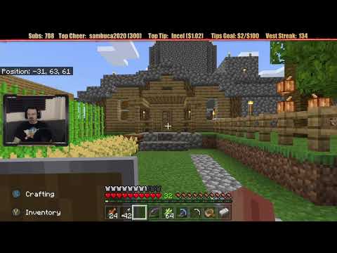 Minecraft "Chill Stream" June 15 2020 pt1 - It's Season Finale Time!