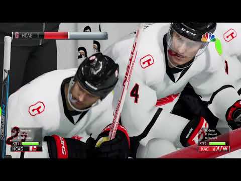 NHL 18 - Amiens Gothiques VS KAC Klagenfurt Part1 - Saxoprint Magnus League vs EBEL