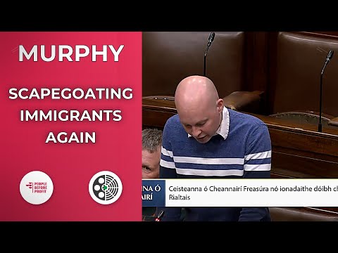 Paul Murphy: Bertie Ahern's Racist Diversion Exposed