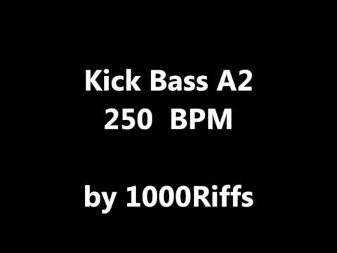Kick Bass Drum A2 : 250 BPM - Beats Per Minute