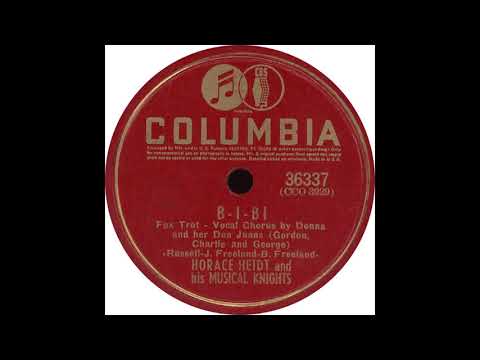 Columbia 36337 - B I Bi - Horace Heidt And His Musical Knights