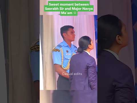 Sq Leader Saorabh Nair ADC   #adc  #airforce  #shorts