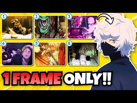 Guess 60 ANIME from 1 Frame Only (Part 3)🔥 Anime Quiz