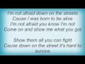 Real Mccoy Streetfighter Lyrics
