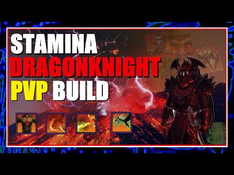 Stamina Dragonknight PvP Build | Elder Scrolls Online - Necrom DLC