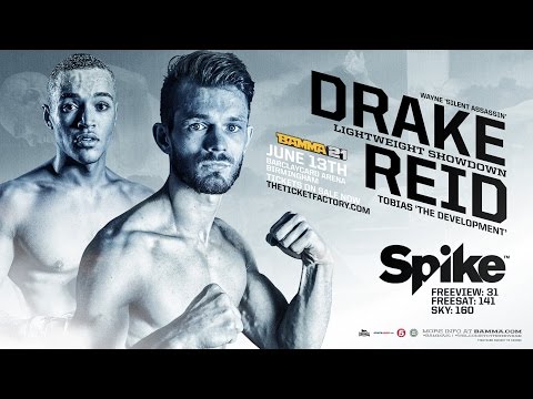 Tobias Reid vs Wayne Drake full fight
