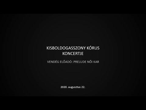 A Kisboldogasszony Kórus és a Prelude Női Kar közös koncertje