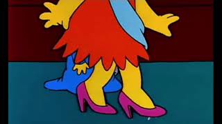 Bart the fly crushed under Lisa's high heel [Simpsons edit] #bartsimpson #lisasimpson #thesimpsons