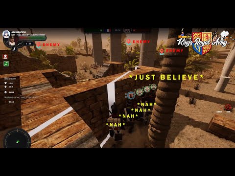 Holdfast Linebattle | 5 Men Ambushed 2 Lines and survived