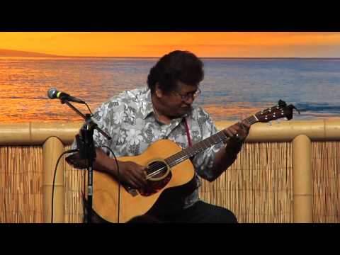 Led Kaapana - "Radio Hula" - Slack Key Show - Masters of Hawaiian Slack Key Guitar on Maui
