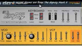 Video thumbnail for The deputy Mark II - Free VST - myVST Demo by myVST