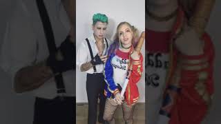 💚🤡Joker and Harley🎭💘🔥#kiss#romantic #halloween#dc #dccomics#harleyquinn#joker #lovestory#love#batman