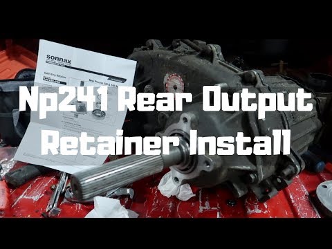 How To: NP241& NP231 Transfer Case Saver install