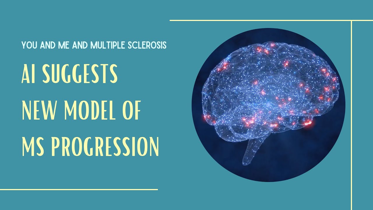 A new AI-based model of MS progression