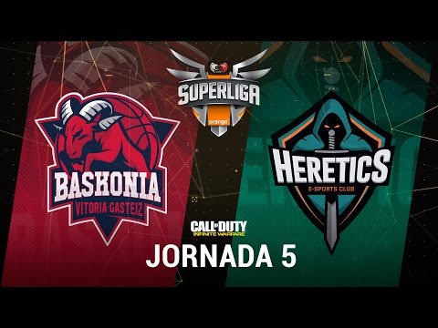 THUNDERX3 BASKONIA VS TEAM HERETICS - #SuperligaOrangeCOD5 - Jornada 5 - T12
