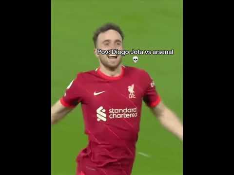 Diogo JOTA OWNS ARSENAL (ALL GOALS )