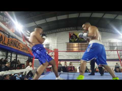 Ricardo Ramallo le ganó por nocaut técnico en el tercer asalto a Nicolás Fernández