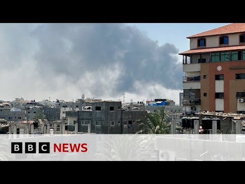 以色列繼續對加沙代爾拜萊赫進行軍事攻擊 | BBC News (Israel continues military assault in Gaza's Deir al-Balah | BBC News)