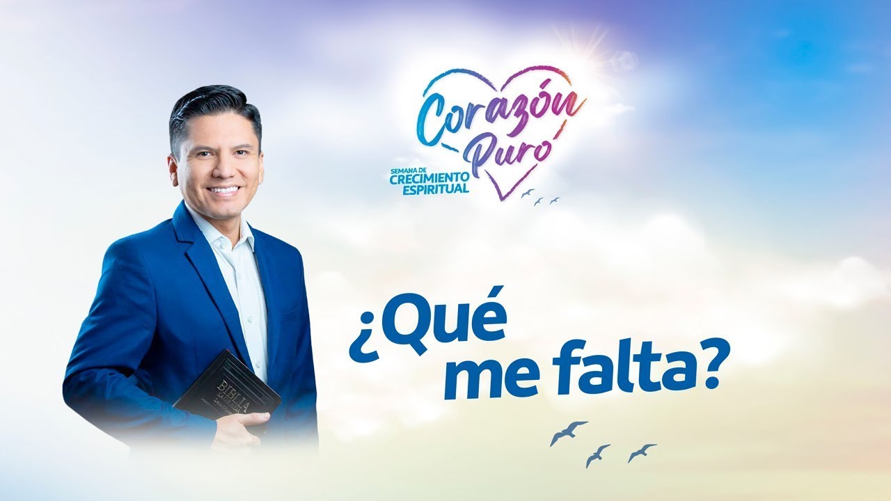 ¿QUE ME FALTA? Pr. Joel Flores - UNAC