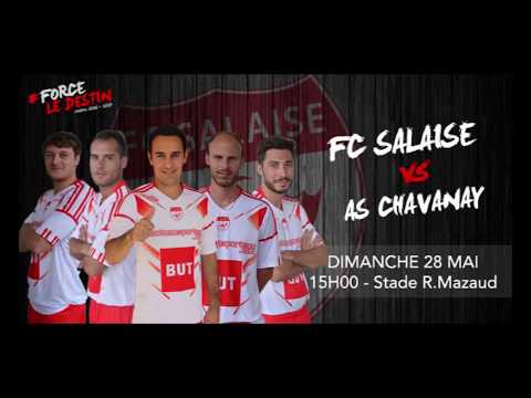 FC Salaise vs AS Chavanay - 22ème journée de championnat HR
