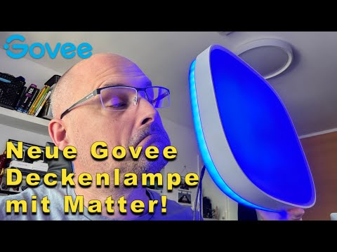 GOVEE Square Ceiling Light - Neue smarte LED-Deckenleuchte auch für Apple Home. Google Home & Alexa