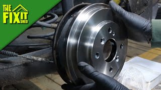 Installing New Rear Brakes (Shoes, Drums and Hardware) On My 2011 Ford Fiesta  | The Fixit Shed
