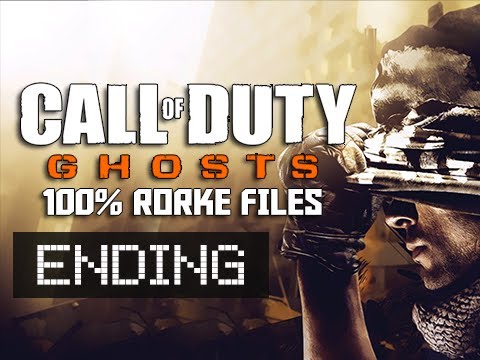 Call of Duty Ghosts Gameplay Walkthrough Part 18 - ENDING The Ghost Killer 100% Rorke Files Campaign