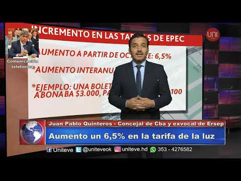 Autorizaron un nuevo aumento en la tarifa de EPEC