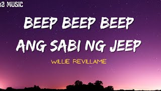 Beep Beep Beep Ang Sabi Ng Jeep  Willie Revillame Lyrics720P HD
