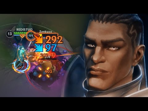 LUCIAN COUNTER ZED IN MID LANE!