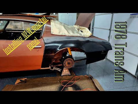 1978 Pontiac Trans Am Left Quarter Panel Replacement
