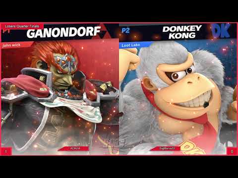 Smash Academy 21 LQF Bo3 ADADA GanondorfLink vs BigMama22 DKPalutena