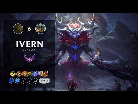 Ivern Jungle vs Olaf - EUW Master Patch 12.14