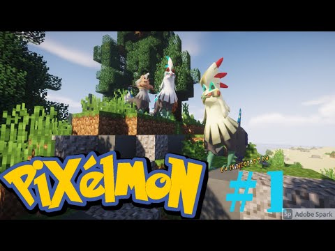 Pixelmon Survival series (ep 1) Humble Beginnings