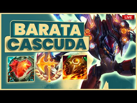 KHA'ZIX TOP FULL TANK | A FAMOSA BARATA CASCUDA QUE VOA! | QUERO VER QUEM DÁ CONTA | MEC