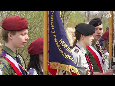 Gmina Końskie pamięta o ofiarach Katynia. Uroczystość na specjalnej alei